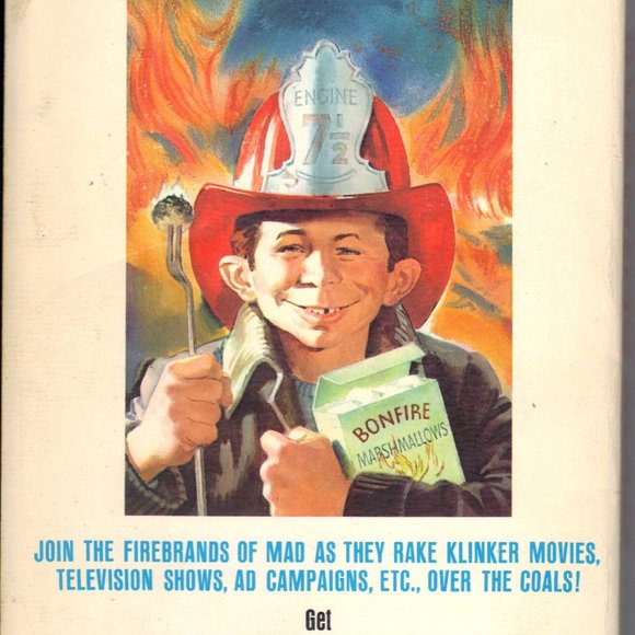 Mad Paperback Book - Burning Mad - Picture 2 of 2